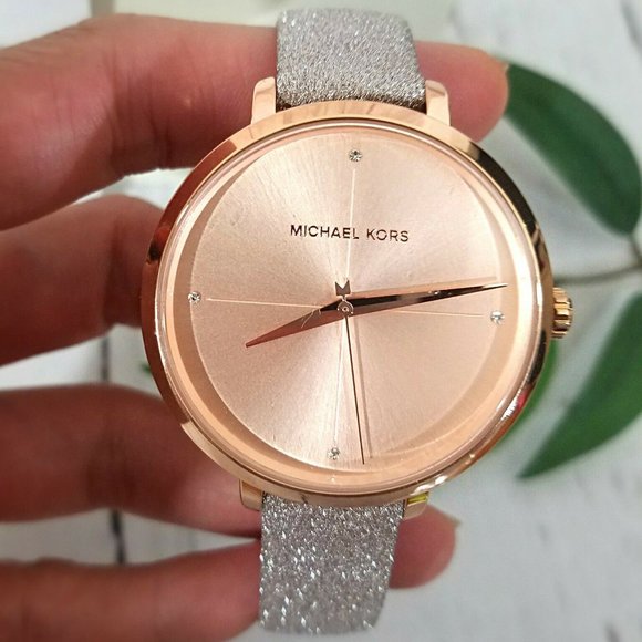 Michael Kors Women's Rose Gold Crystal 38mm Watch